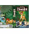 Bambi - Walt Disneys Meisterwerke - VHS-Einleger A4 - ohne Cassette/Hülle