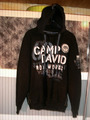 Camp David Hoodie Sweatshirt, Gr. M, navy (fast schwarz), großer Frontprint TOP