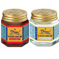 YEPPLO X Tiger Balm 21g Tiger Balm Salbe Weiß Rot 2 Stück aus natürliche Balsam