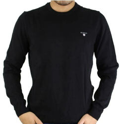 Pullover Gant Nero 100% Originale Autunno/Inverno