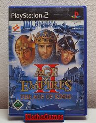 Age of Empires II The Age of Kings für Playstation 2 PS2 PS 2 *OVP+Anl.  C6986