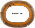 Mahle LX 262 Luftfilter für Mercedes 123