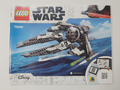 Building Instructions for Lego STAR WARS 75242 Black Ace TIE Interceptor - NEW