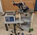 Playmobil 5176 Polizei Station Action City + Hubschrauber + vielen Extras 