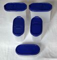 5er Set Eidgenossen Vorratsbehälter Tupperware 2 x 1,7L,  2 x 1,1 L, 1x0,3L