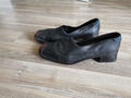 RIEKER Damen Schuhe Halbschuhe Lederschuhe Gr 42 schwarz