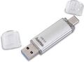 Hama 64 GB USB Stick Mit USB 3.0 Und USB 3.1-Type-C (2-In-1 Speicherstick, Z.B.