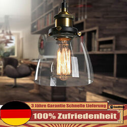 Retro Deckenlampe Vintage-Leuchte Pendelleuchte Loft Hängelampe Industrie Design