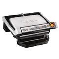 Tefal OptiGrill+ Kontaktgrill, 6 Programme, Garstufenanzeige, Abnehmbare Plat...