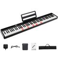 Digital E-Piano 88 Tasten Keyboard Kinder Klavier 128 Rhythmen/Pedal/Lautspreche