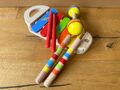 Playtive Musikset Kinder Holz Mini Musikinstrument Musikant Percussion