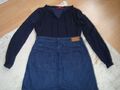 Esprit Rock Jeansrock Modern Gr. S Dunkelblau + s.Oliver Bluse Gr. 34 wie NEU