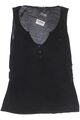 Comma Top Damen Trägertop Tanktop Unterhemd Gr. EU 38 Baumwolle Schwarz #hfszmdy