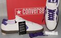 Converse 160541C BREAKPONT PRO OX Suede Leder Schuhe Sneaker 42,5 Weiß Purple Gu