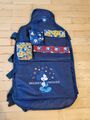 Retro Rückenlehnen Tasche von Disney mit Mickey Mouse Autositz Organizer Vintage