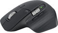 Logitech MX Master 3S — Ultraschnell scrollende Maus, Dunkelgrau FÜR MAC GBR