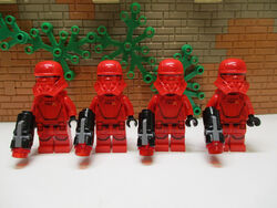 ( O3/1 ) Lego STAR WARS sw1075 Sith Jet Trooper 75266