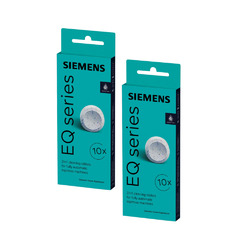 SIEMENS TZ80001 20 Stück Reinigungstabletten für alle EQ Kaffeevollautomaten