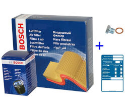 BOSCH Filtersatz - Öl-,Luftfilter für FORD FIESTA V,FUSION; MAZDA 2