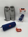 JBL Flip 4 Bluetooth Lautsprecher - Blau (JBLFLIP4BLU) OVP + Tragetasche