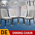 Esszimmerstühle 2-6 Set Wohnzimmer Büro Stühle Küchenstuhle Hellgrau und graubra