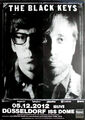 BLACK KEYS, THE - 2012 - Plakat - El Camino Tour - Poster - Düsseldorf