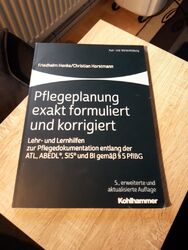 Pflegeplanung exakt formuliert und korrigiert von Friedhelm Henke (2020) NP 19€