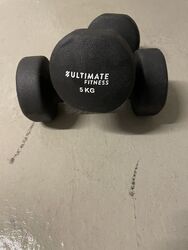 Hanteln Set 2 x 5kg - Kurzhanteln Neopren Hantelnset Dumbbells Hantel Gewichte