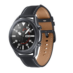 Samsung Galaxy Watch3 45mm Smartwatch Second Screen Edelstahl Leder 1,4 Zoll