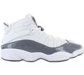 Air Jordan 6 Rings Herren Sneaker Weiß-Grau 322992-121 Sport Basketball Schuhe