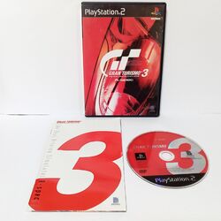 Gran Turismo 3 A-spec PS2 PlayStation 2 Japan Import CIB Complete