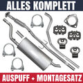 Schalldämpferset Auspuffanlage Auspuff für Opel Corsa D 1.2 Schrägheck