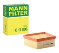 MANN-FILTER C 17 006 Luftfilter für FORD Fiesta Mk6 Schrägheck (JA8, JR8)