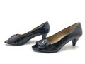 Karolin,s Damen Pumps Gr. 36 High Heels Absatzschuhe Blockabsatz Komfort Schwarz