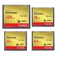 SanDisk Extreme 128GB 64GB 32GB Compact Flash CF Memory Card 120 MB/s 400x