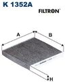 FILTRON K1352A Filter für Innenraumluft Innenraumfilter Filter Innenraum 