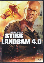 *** DVD STIRB LANGSAM 4.0 (Bruce Willis, Justin Long) NEUWERTIG !!! ***