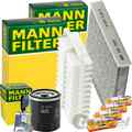 MANN FILTER INSPEKTIONSPAKET passend für TOYOTA AURIS E15 AVENSIS T27 RAV 4 A4