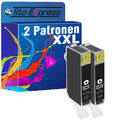 2 Patronen Black PlatinumSerie XL für Canon Pixma MP 980 MP 990 MX 860 MX 870 CL