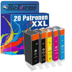 XXL Patronen für Canon PGI-550 CLI-551 Pixma IP7250 IX6850 MG5650 MG6650 MX925