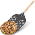 Pizzaschieber Aluminium Pizzaschaufel Pizzawender Pizzaheber mit Holzgriff