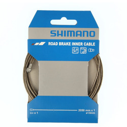 Shimano Rennrad Bremszug für Road/Tandem Edelstahl ø 1,6 mm x 2050 mm