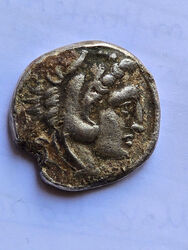 Alexander III the Great Tetradrachm, EF, Amphipolis, Lifetime Issue, 325-323 BC.