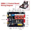 CNC 3 Axis Control Board Version 4.0 GRBL Controller Laser Engraving Machine DHL