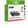 KMP Tintenpatrone für Canon PGI550PGBKXL, CLI551CXL Multipack