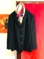 ELEGANTER BLAZER GR 52 von PETER HAHN und RIESEN SCHAL 190 x 112 cm