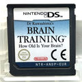 Spiel: DR.KAWASHIMA´S GEHIRNJOGGING (Modul) für Nintendo DS + Lite XL 3DS 2DS