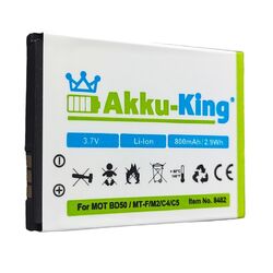 Akku-King Akku für AVM FRITZ!Fon MT-F M2 Fritz!Fon C4 C5 fritz fon 312BAT006