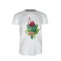 (33 06) T-SHIRT FLAMINGO - Gr. S - 5XL (auch inklusive Wunschname)