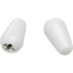 Fender Stratocaster Switch Tips White - Gitarren Ersatzteil